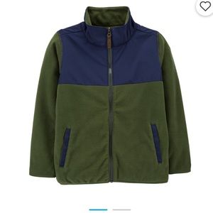 Boys zip up fleece jacket
